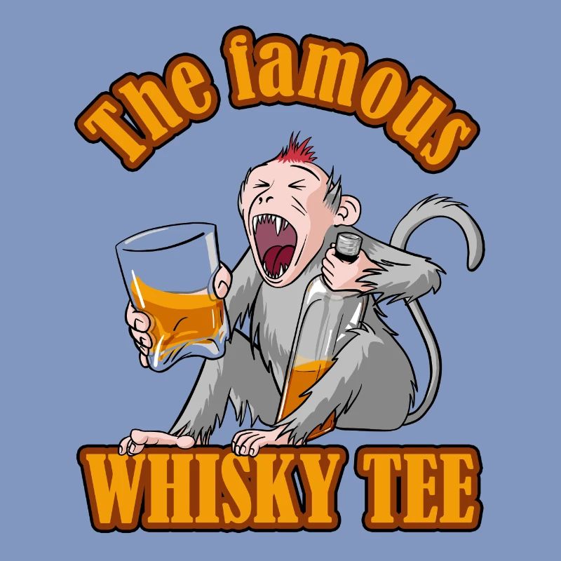 Das berühmte Whisky-Tee – Aper'Monkey Edition