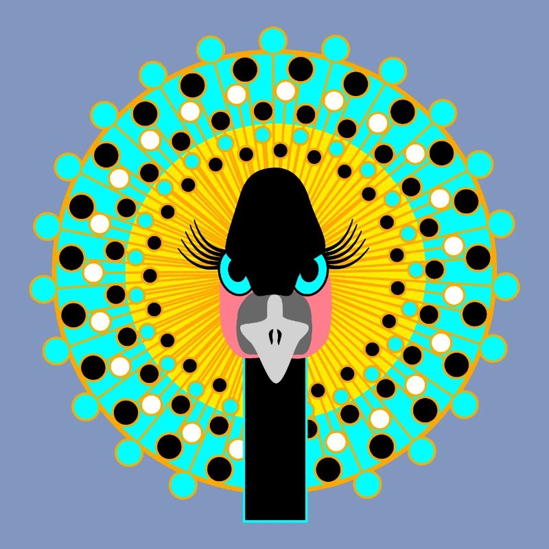 Vogel-Mädchen-Power