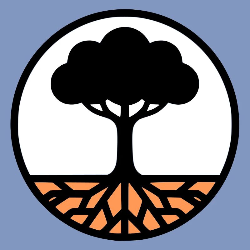 Lebensbaum Kreis Icon