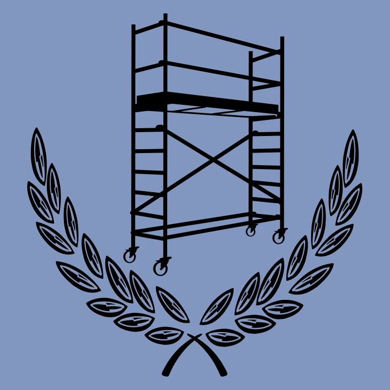 Gerüst im Lorbeerkranz – schlankes Design