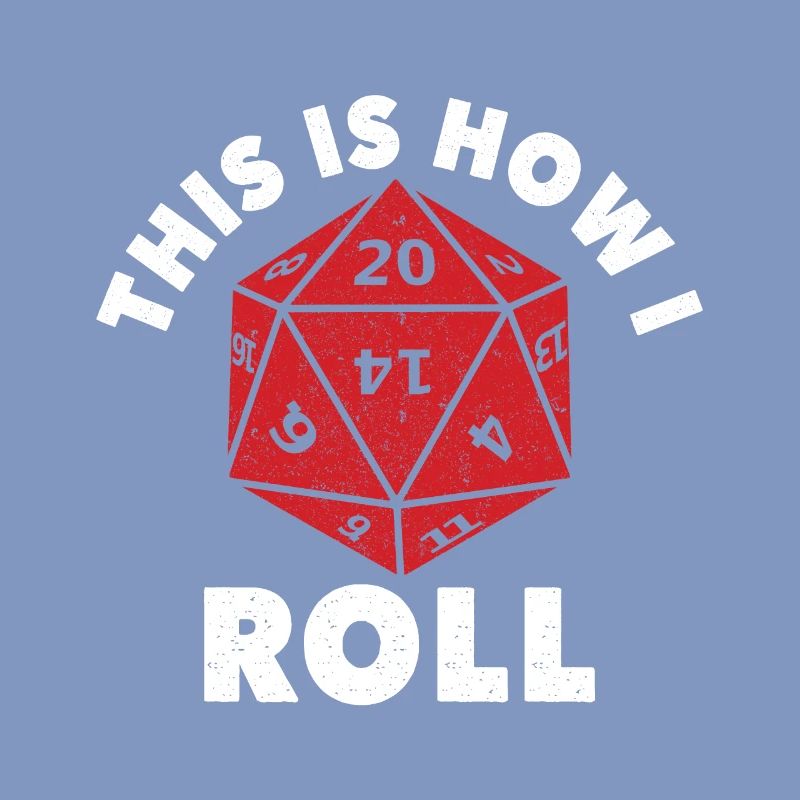 Dungeons Dice RPG Dragons C’EST COMME ÇA QUE JE ROULE