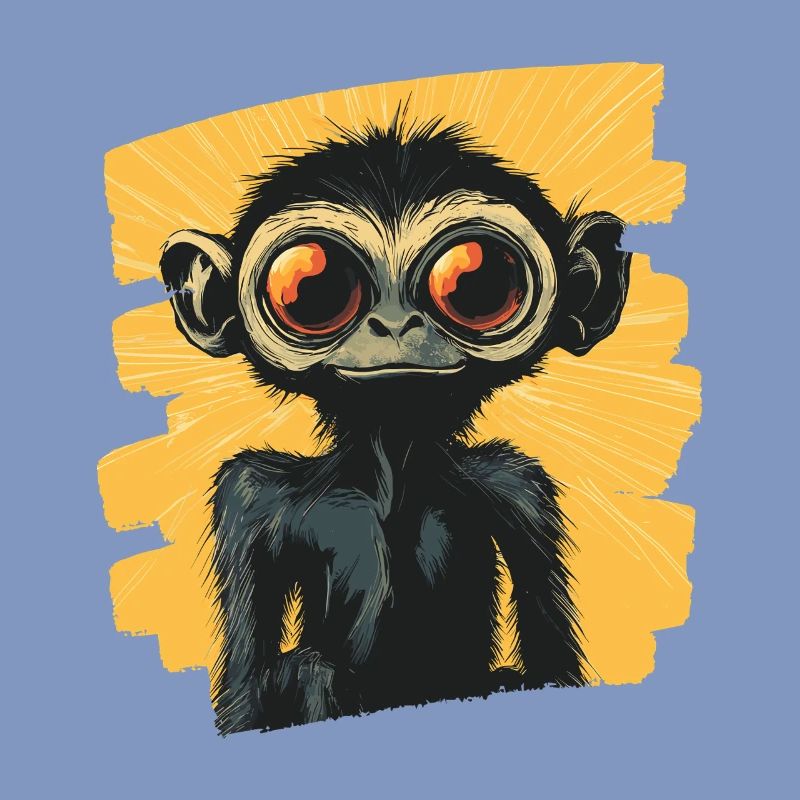 Spider Monkey Retro