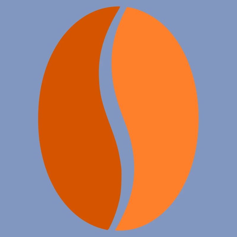 Coffee Bean Bean Flat Icon