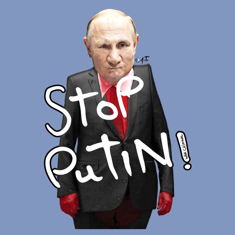 Motif de protestation contre Arrêter Poutine