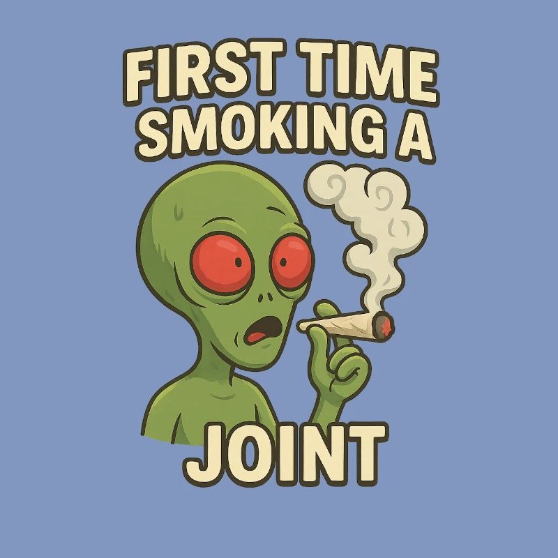Alien First Joint Smoking
