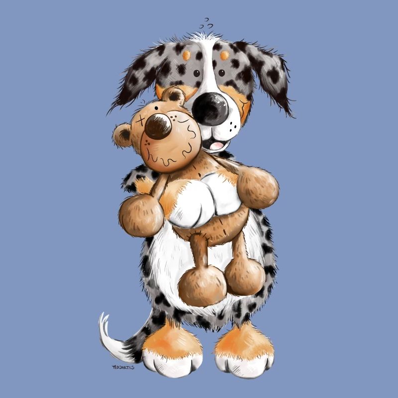 Australian Shepherd mit Teddy