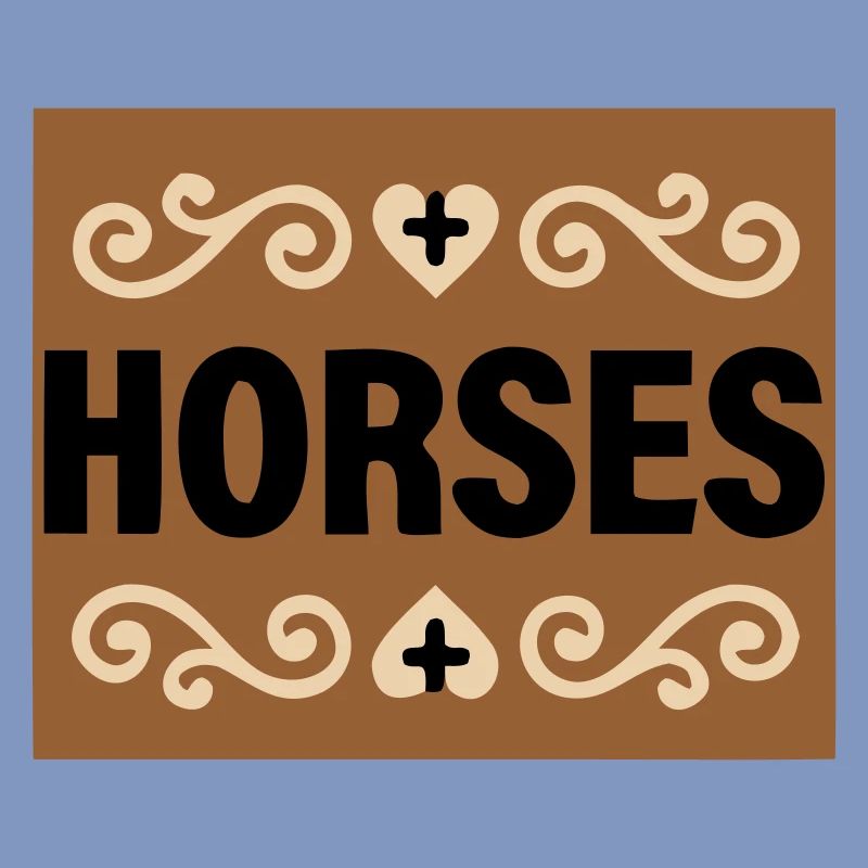 Lettrage des chevaux Retro Riding