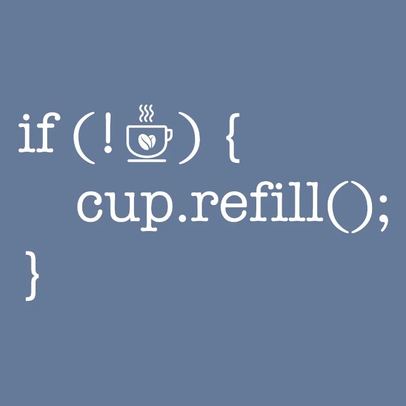 Chemise café pour programmeur amateur de code café