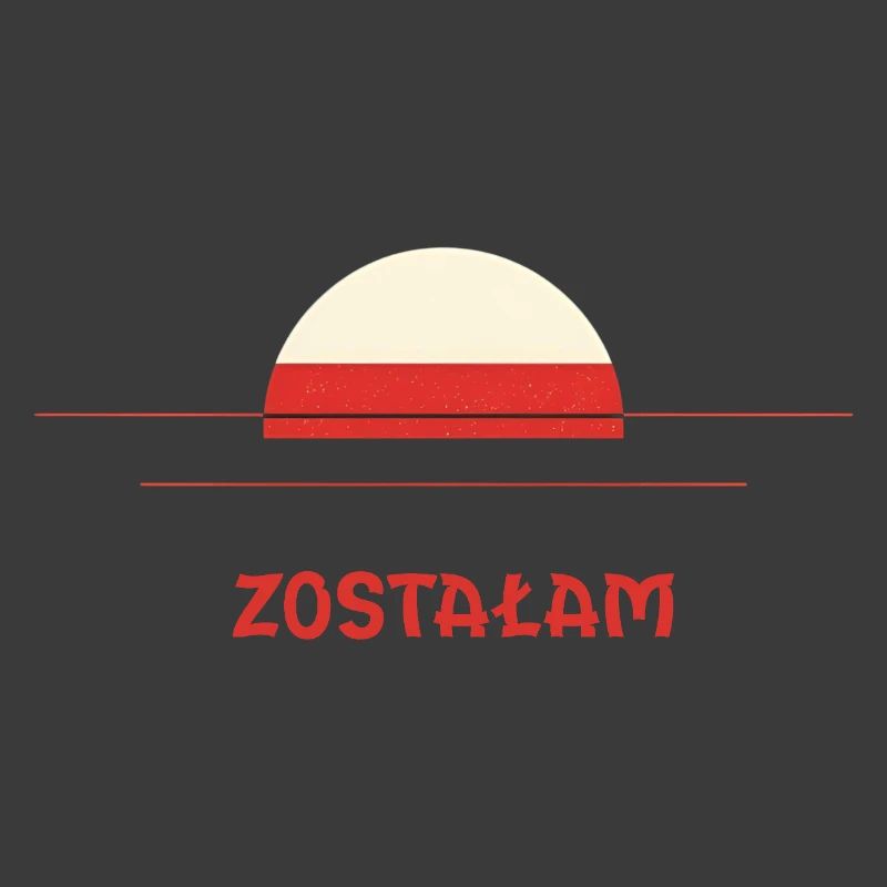 I Stayed – Minimalist Statement Design