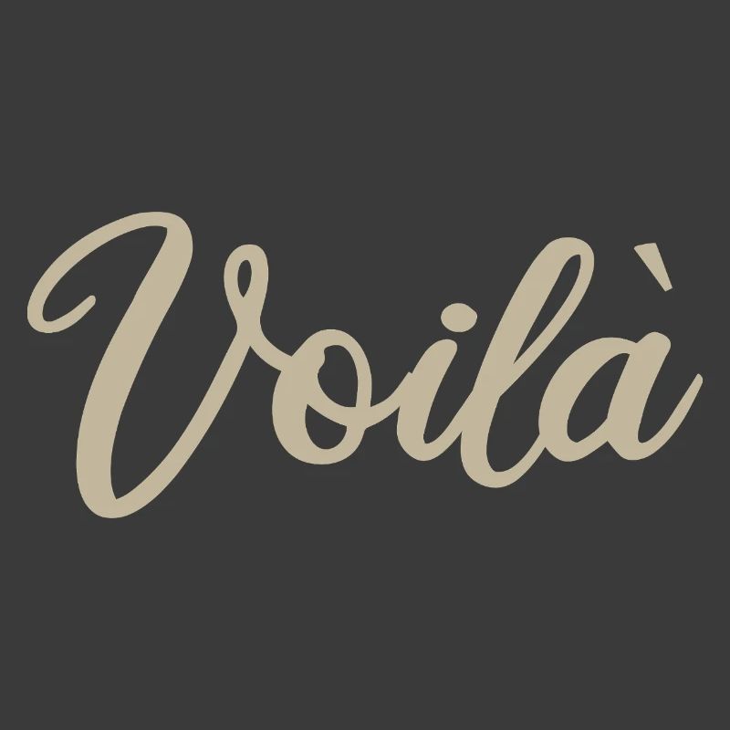 Voila Handlettered Script Design