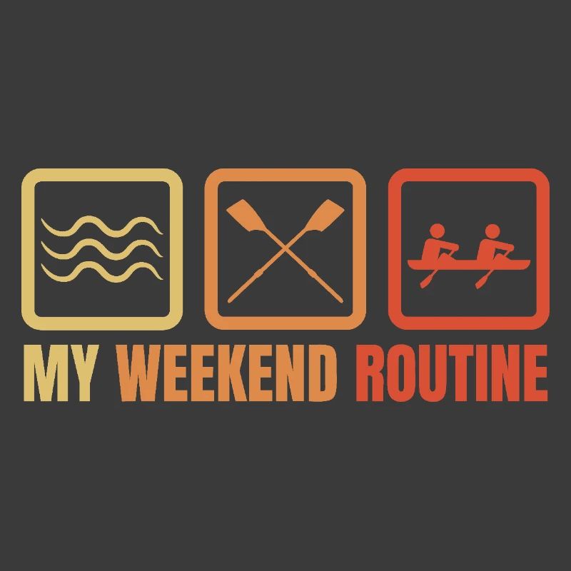 Routine du week-end de rameur