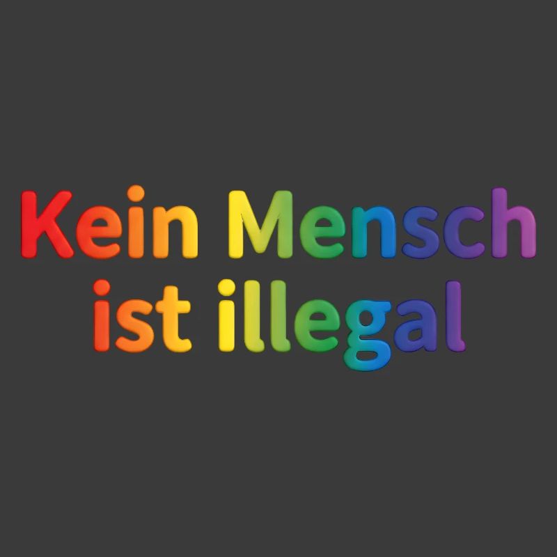 No One Is Illegal Rainbow