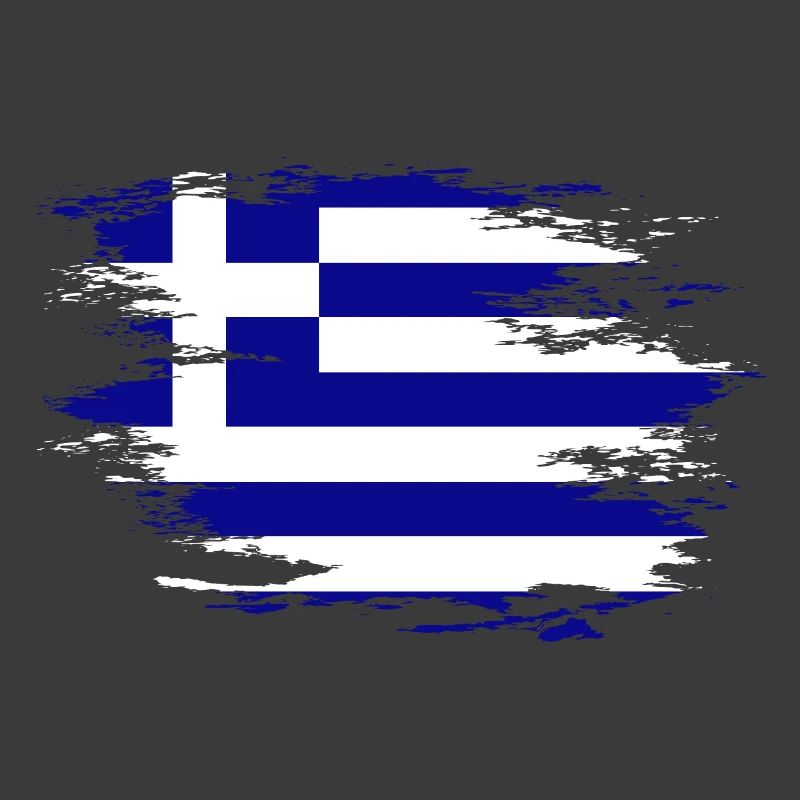 Drapeau de la Grèce utilisé design