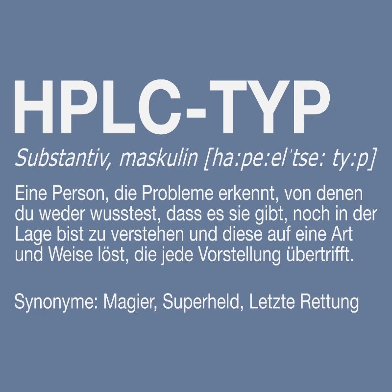 High Performance Liquid Chromatography HPLC Typ
