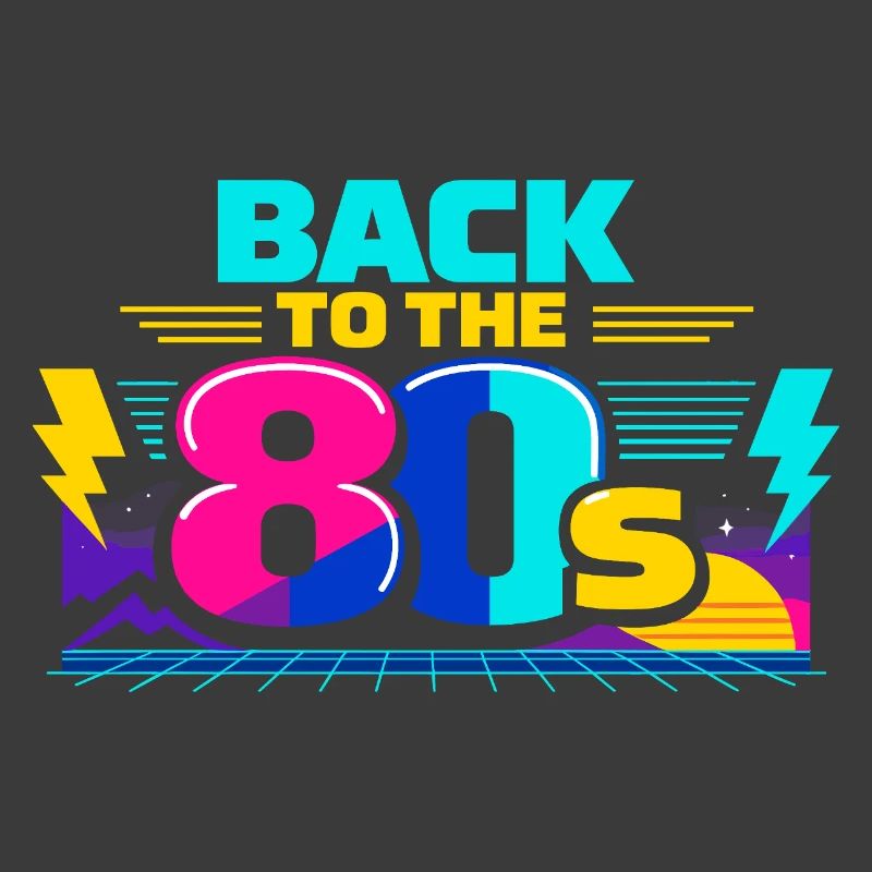 Back to the 80s Neon