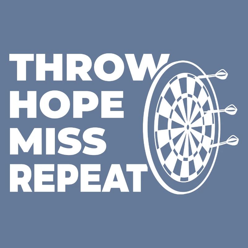 throwing, hoping, missing, repeating
