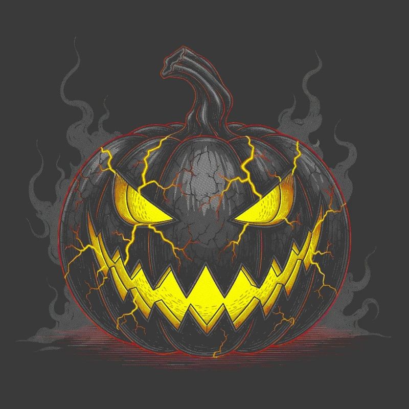 Evil Lightning Pumpkin