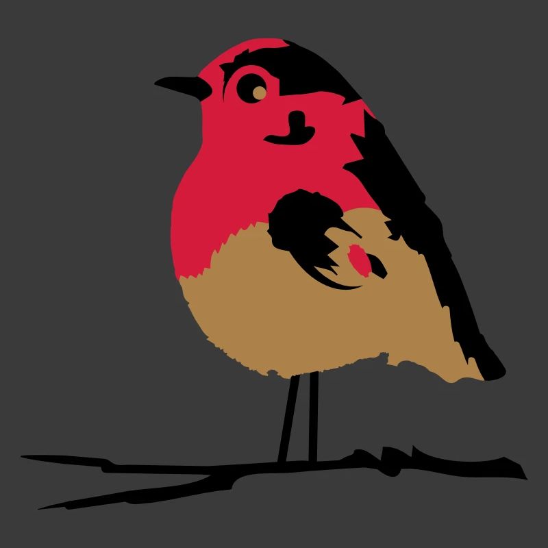 A robin on branch
