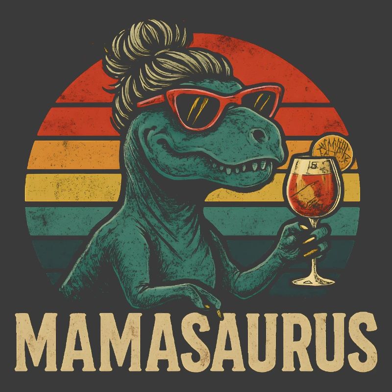 Mamasaurus Mama Mutter Geschenkidee Humor Lustig