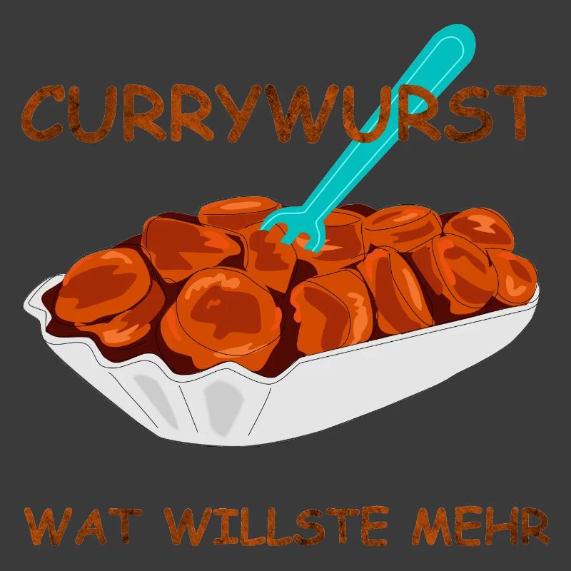 speise currywurst spruch