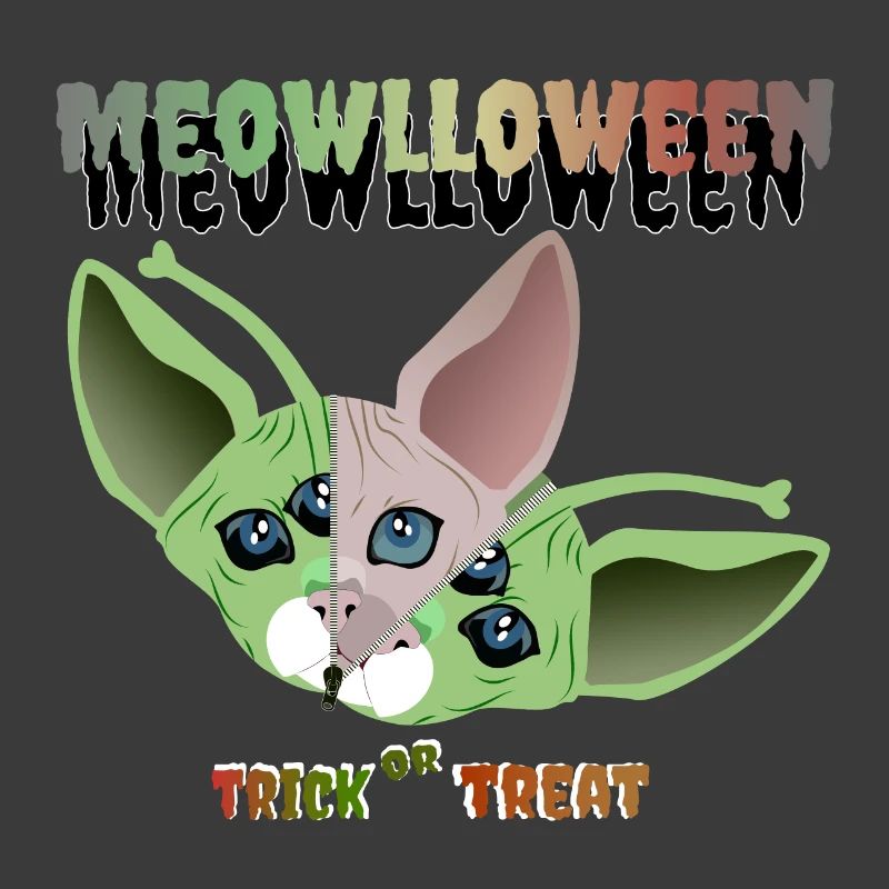 Masque extraterrestre chat sphinx