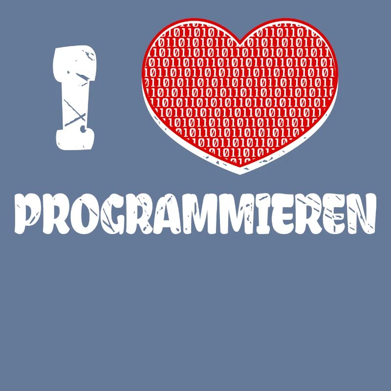 Developer Herz Programmierer Statement Informatik