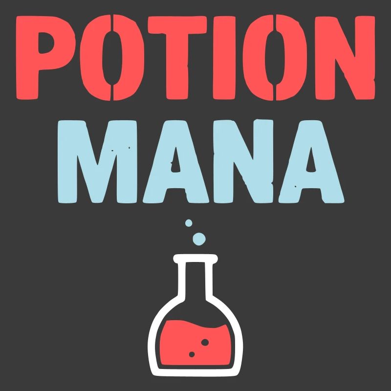 Potion Mana Text Gaming