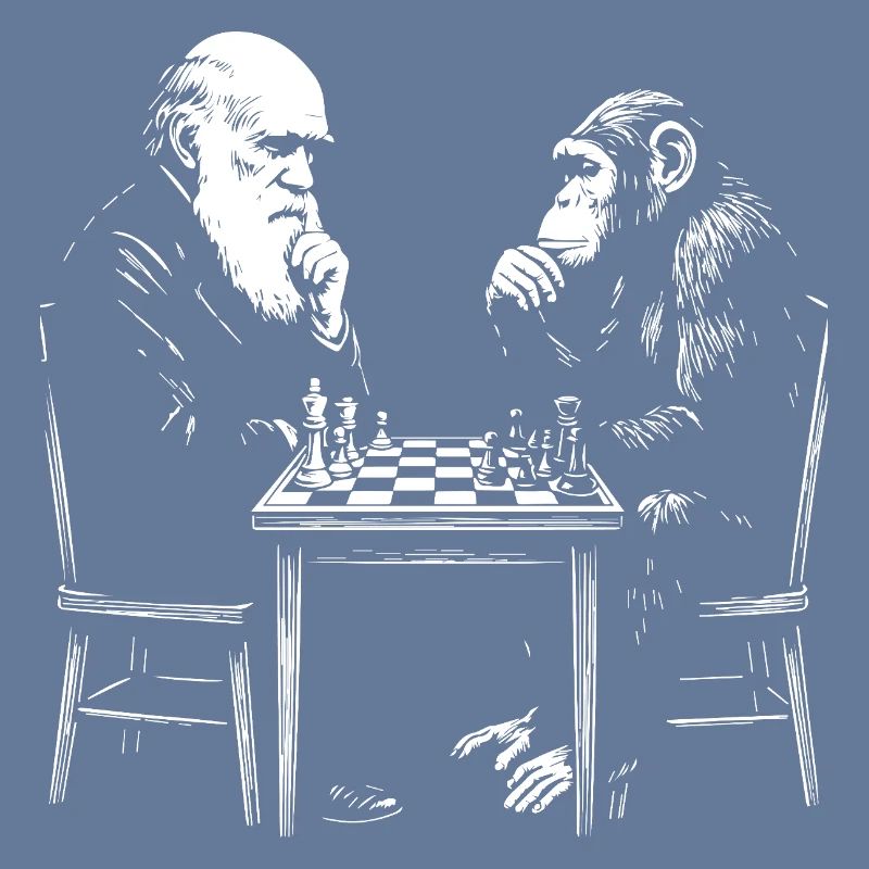 Darwin joue aux échecs avec un singe - Jeu d’évolution