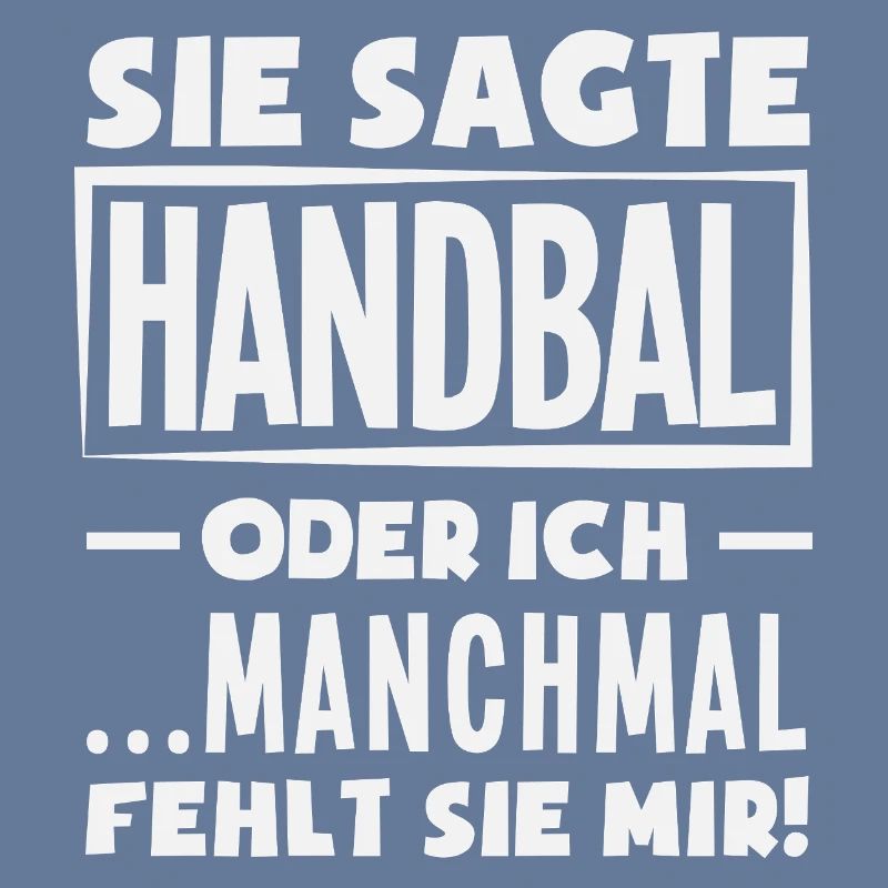 Handball oder ich – manchmal fehlt sie