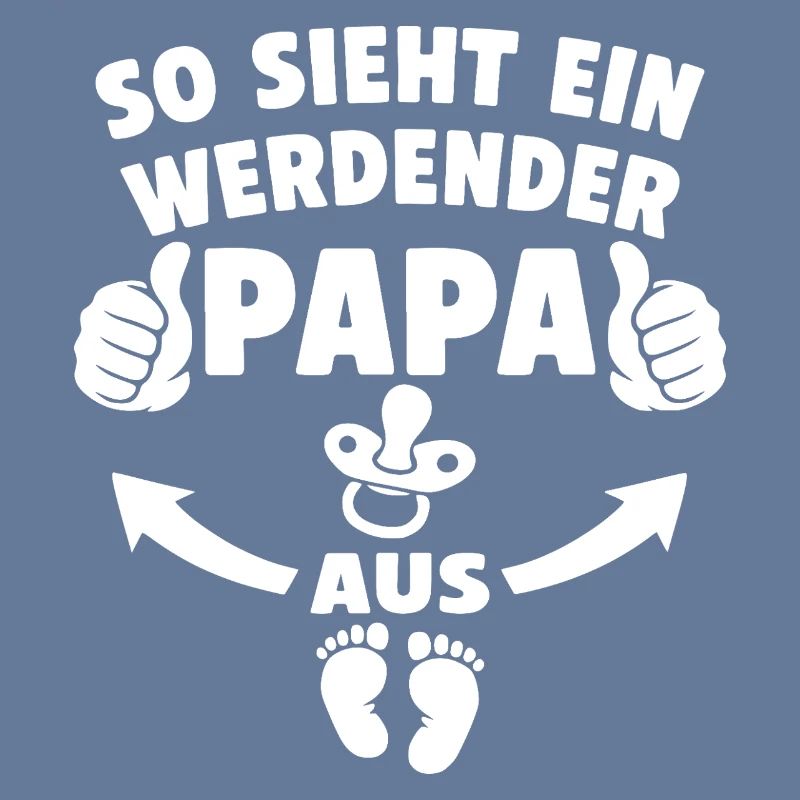 So sieht ein werdender Papa aus