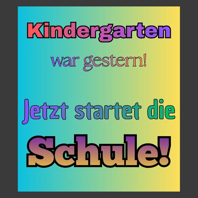 Kindergarten war gestern- Jetzt startet die Schule