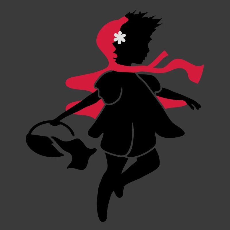 Rotkäppchen auf dem Weg zur Großmutter