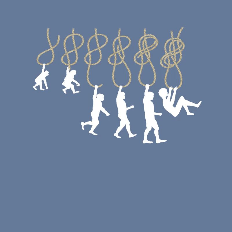 Evolution climbing climbing knot eighth knot