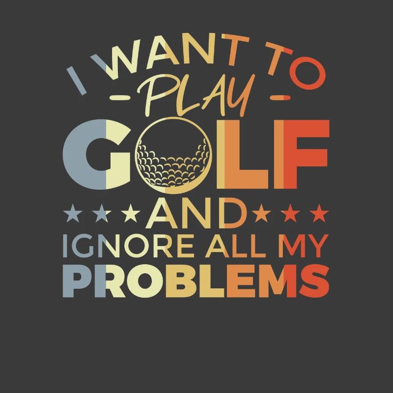 Drôle de dicton de golf