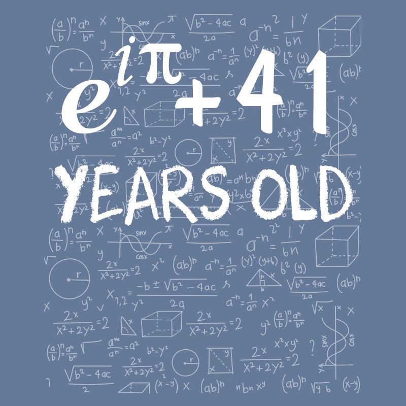 40th birthday 40 years Euler Identity math gift