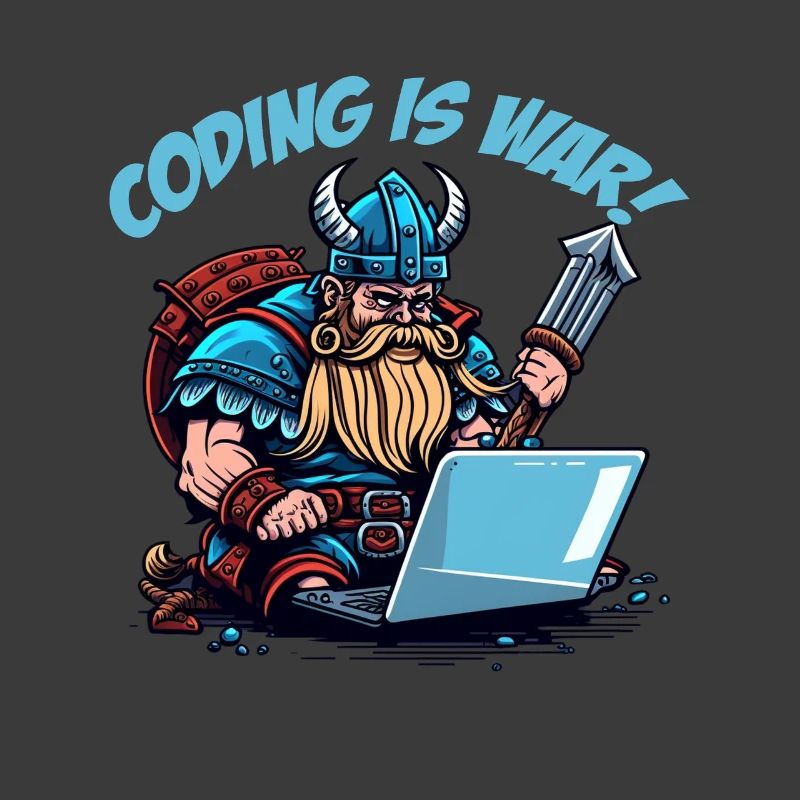 "Coding is war" Wikinger