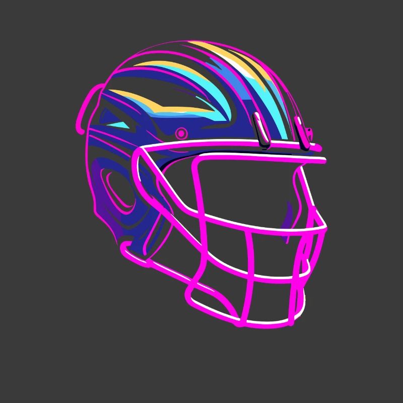 Casque de crosse Synthwave