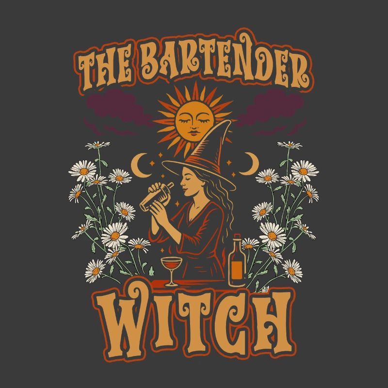Barkeeperin Barfrau The Bartender Witch