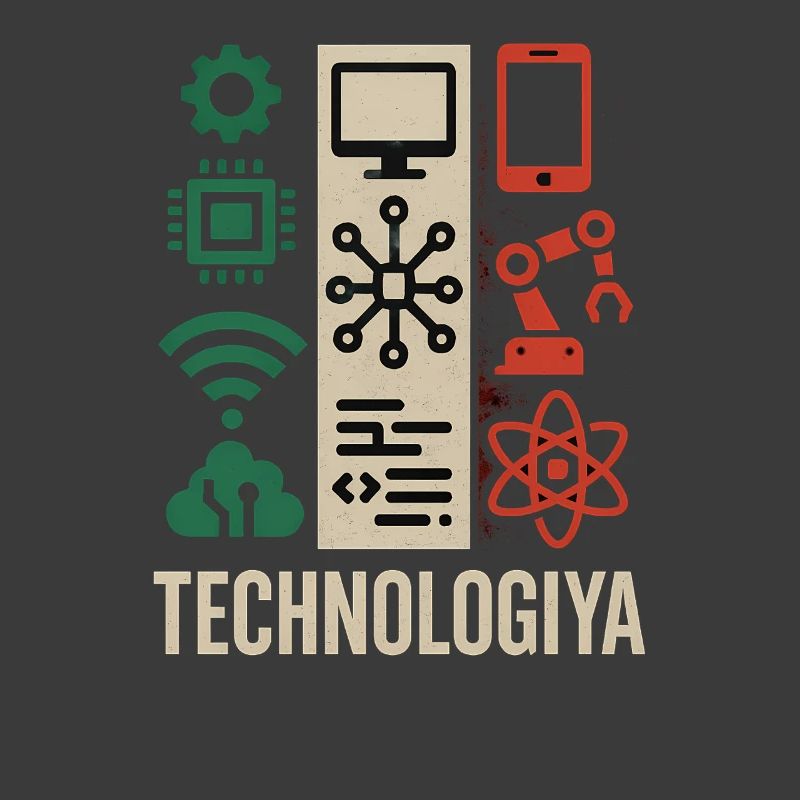 Futuristic Tech Circuit, Technologia Funny Meme