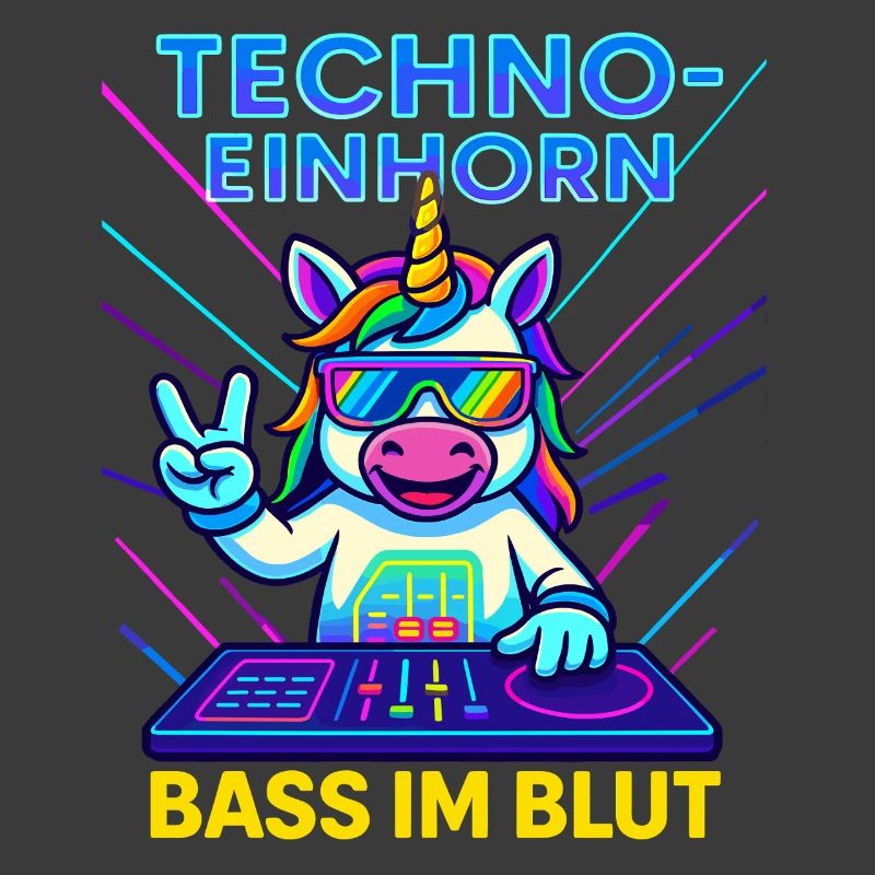 Techno licorne basse dans le sang