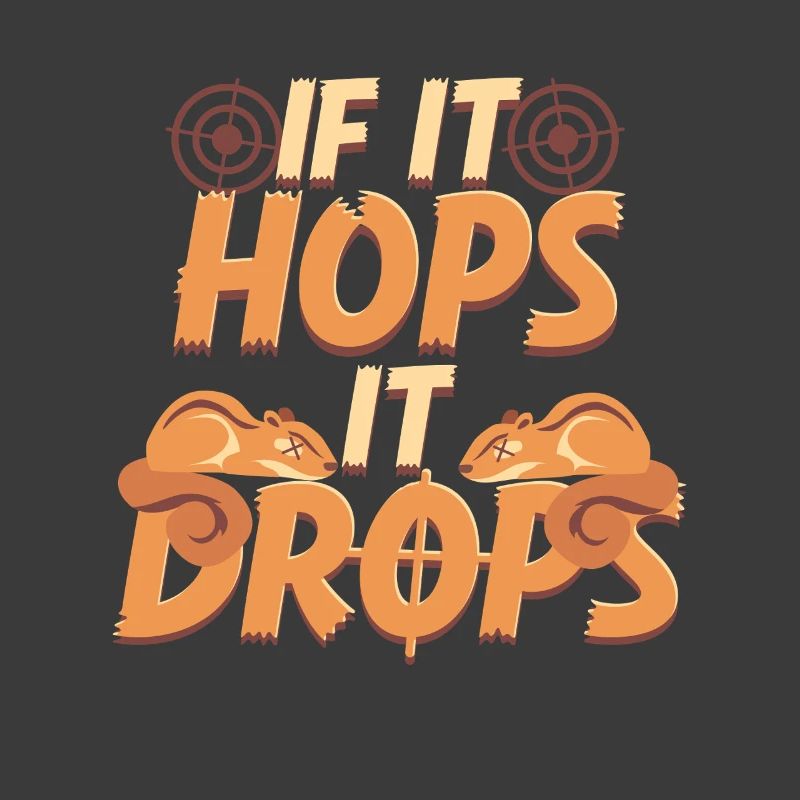 Eichhörnchenjäger Baumratte If It Hops It Drops