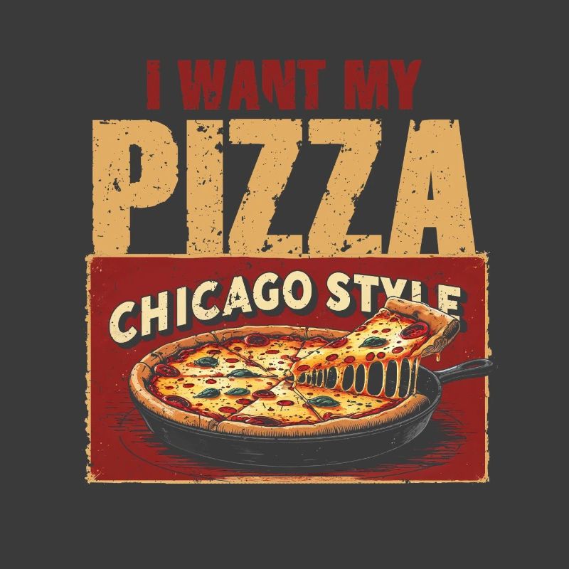 Deep Dish I Want My Pizza Chicargo Style