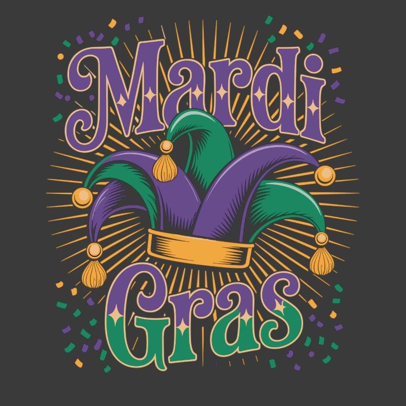 Fasching Mardi Gras Konfetti