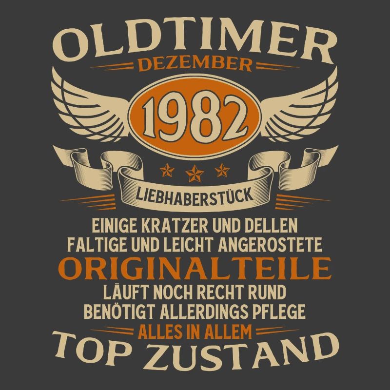 43. Geburtstag Geschenk Oldtimer Dezember 1982