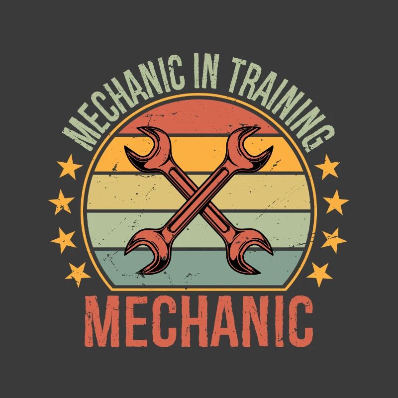 Car Garage Mechanic In Training Auto Technician