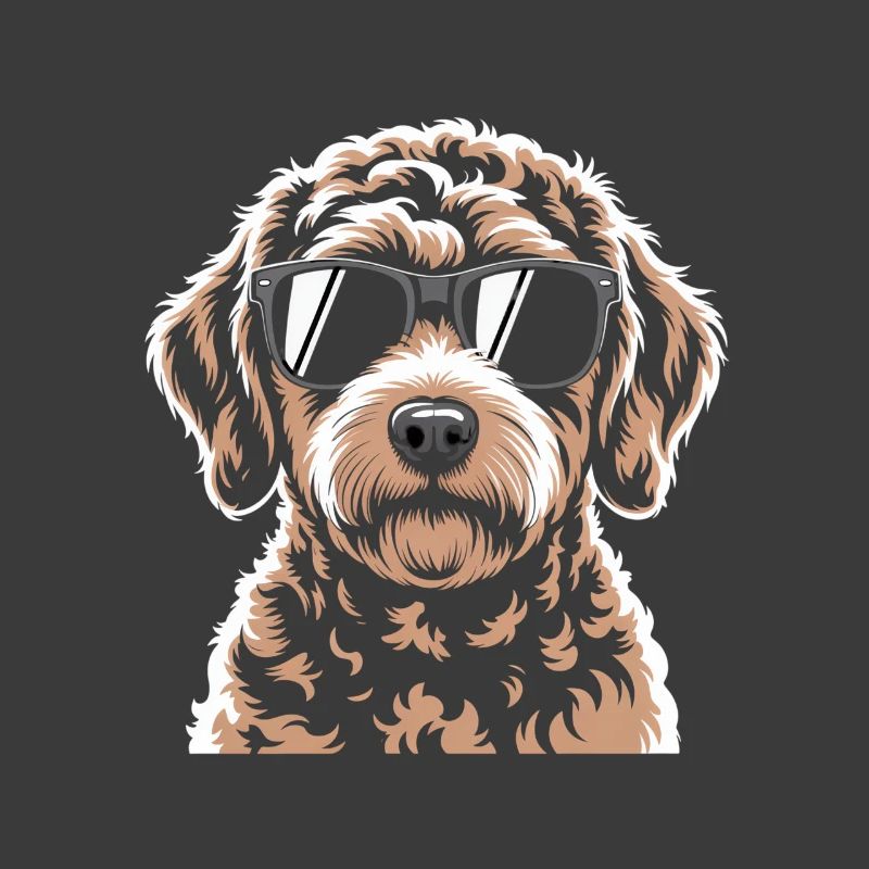 Brown Labradoodle