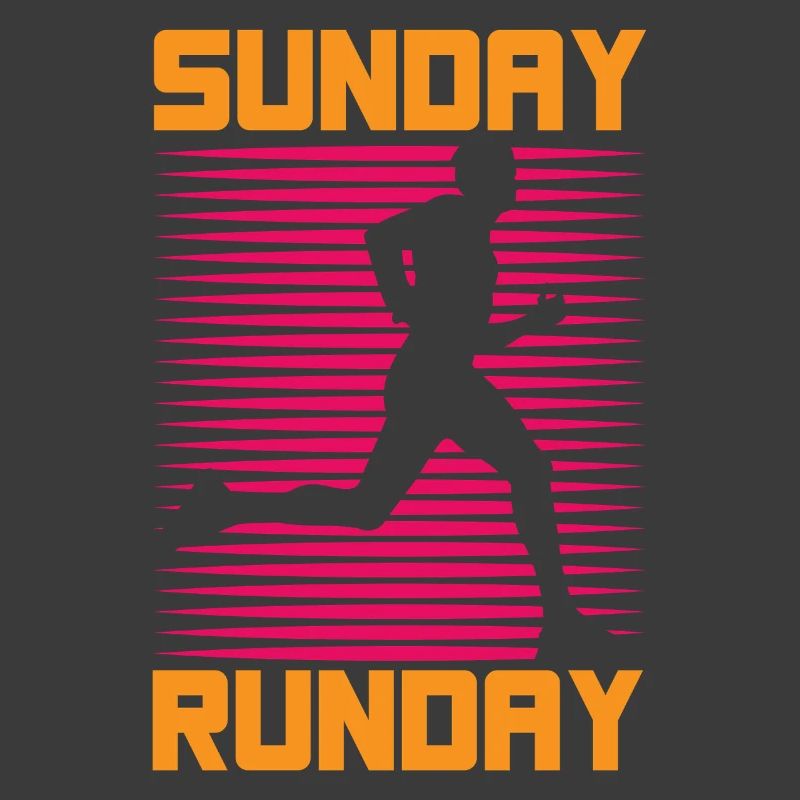 Coureur de course Marathon du dimanche Runday