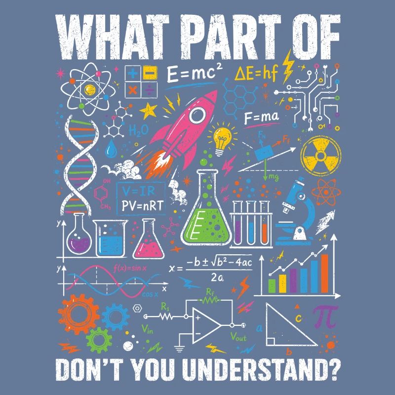 Physics Math Science Saying Shirt