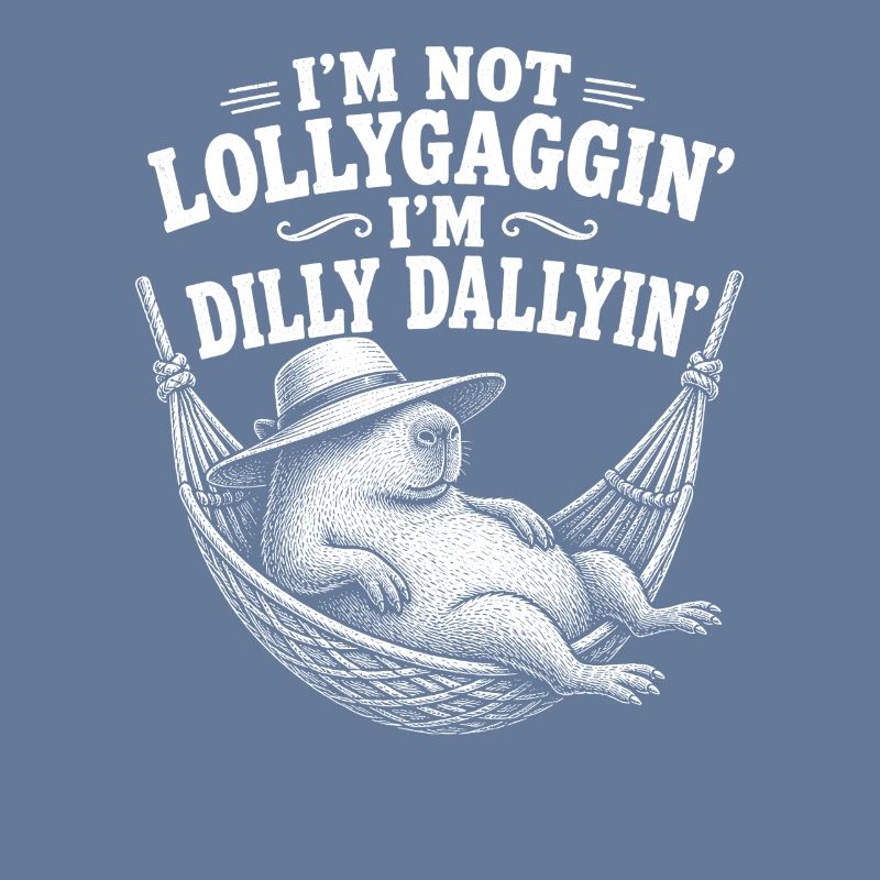 I don't dawdle, I dawdle, Capybara!