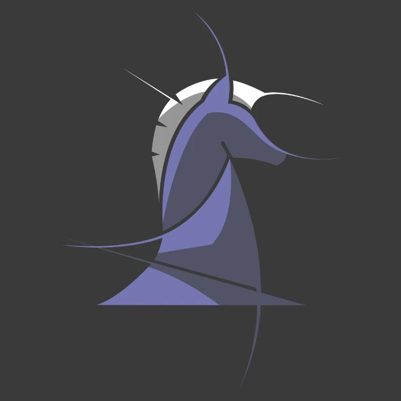 Chess Horse Modern – Conception abstraite des échecs